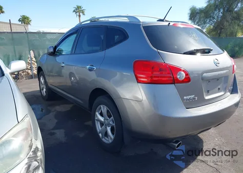 2010 Nissan Rogue Sl из США, поврежденный, VIN JN8AS5MV0AW119560